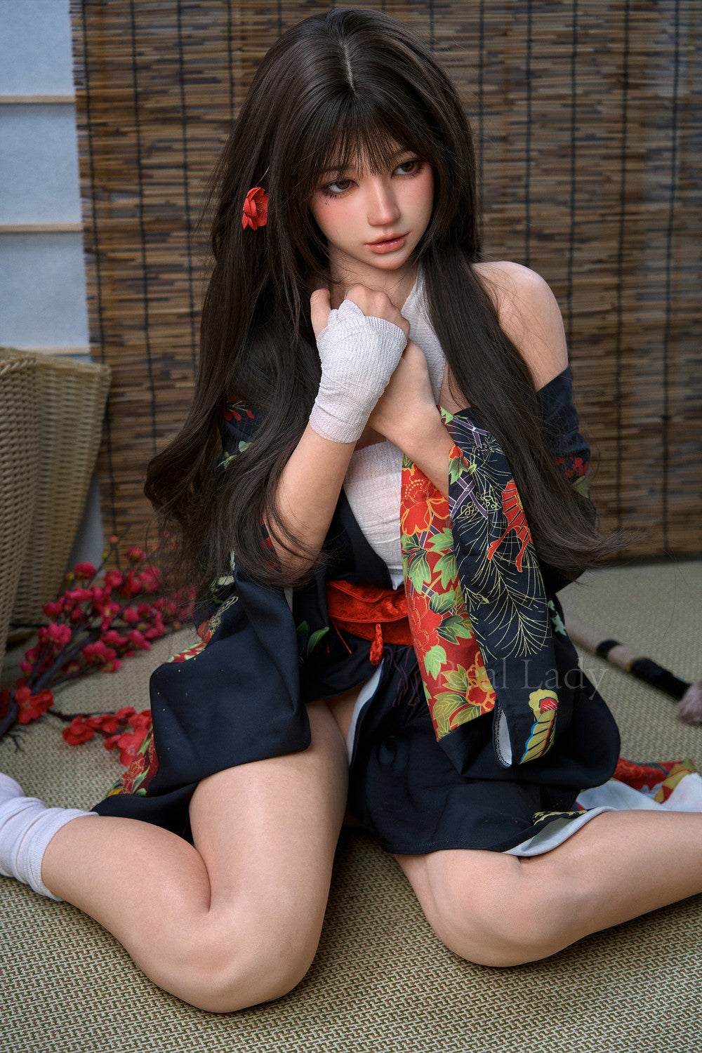 Evie sexdukke (Real Lady 150cm f-cup T4 silikon)