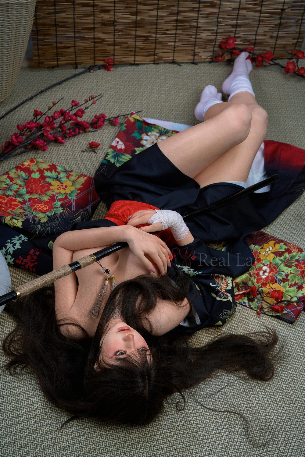 Evie sexdukke (Real Lady 150 cm F-cup T4 silikon)