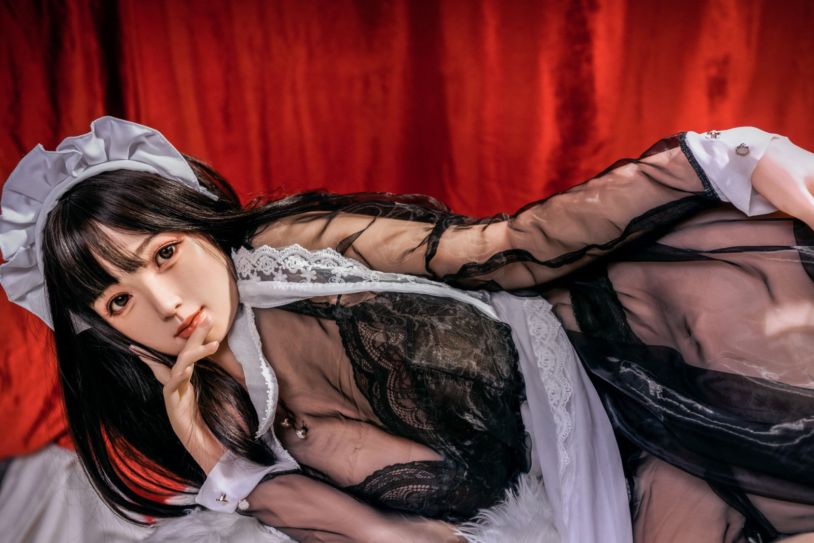 Klitoria sexdukke (Bezlya Doll 155 cm F-cup 2.0 TPE+silikon)