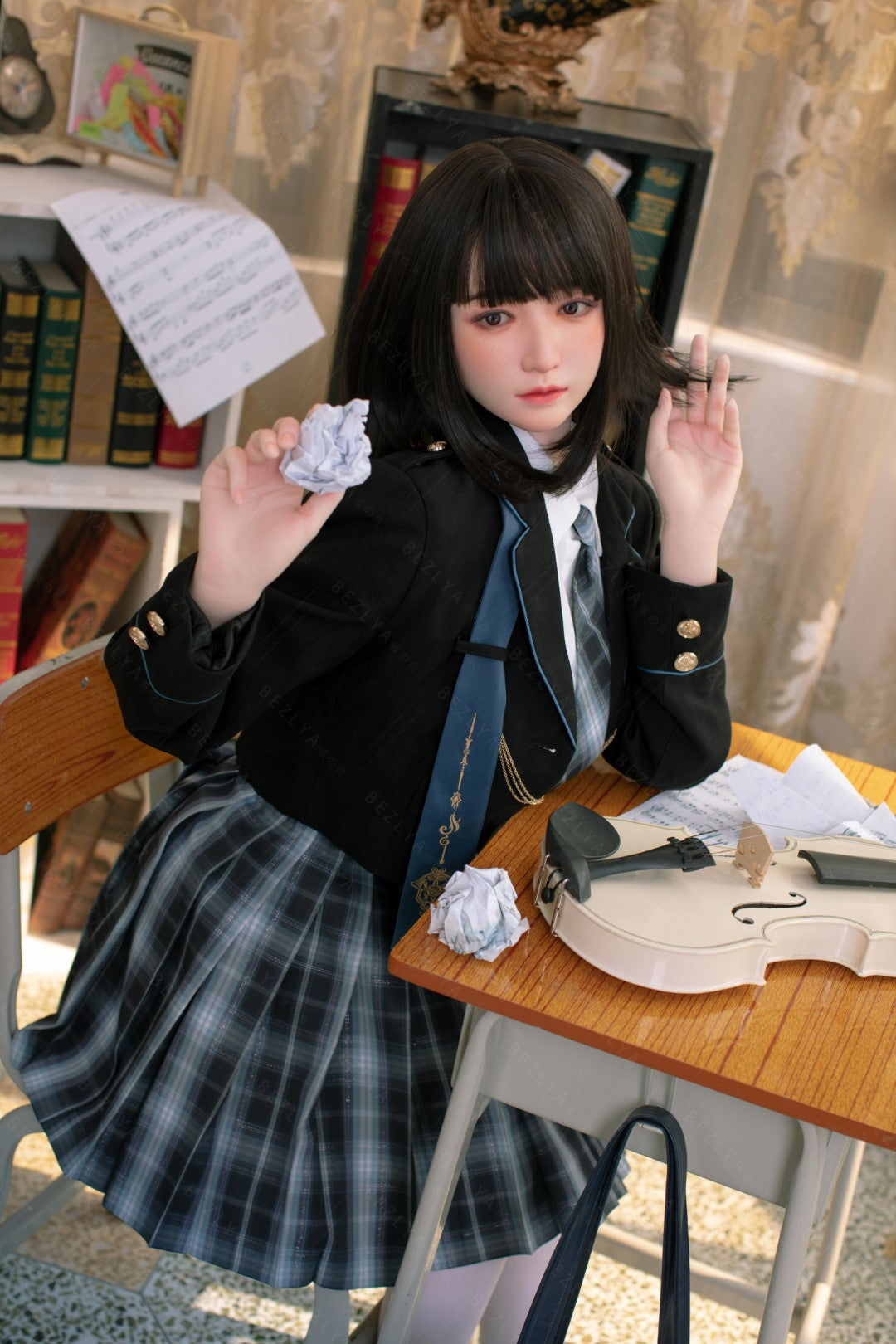 Platycodon sexdukke (Bezlya Doll 160 cm C-cup 2.1 Silikon)