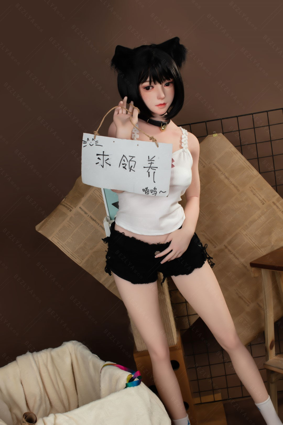 Campanula sexdukke (Bezlya Doll 155 cm F-cup 2.0 TPE+silikon)