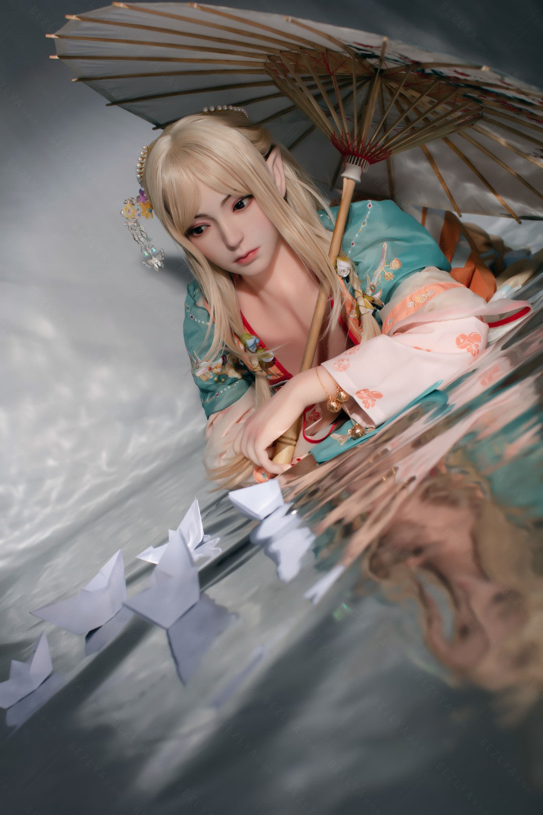 Stemorsblomst sexdukke (Bezlya Doll 160 cm C-cup 2.0 TPE+silikon)