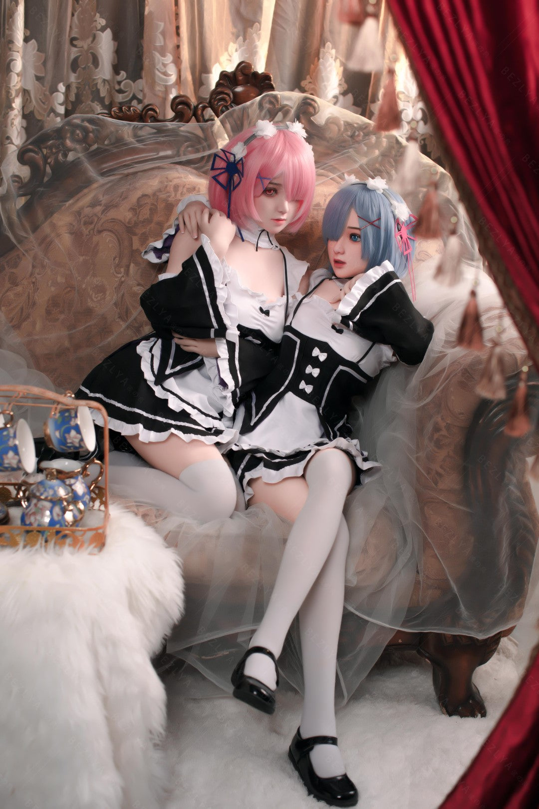 Stropp sexdukke (Bezlya Doll 149 cm D-cup 2.0 TPE+silikon)