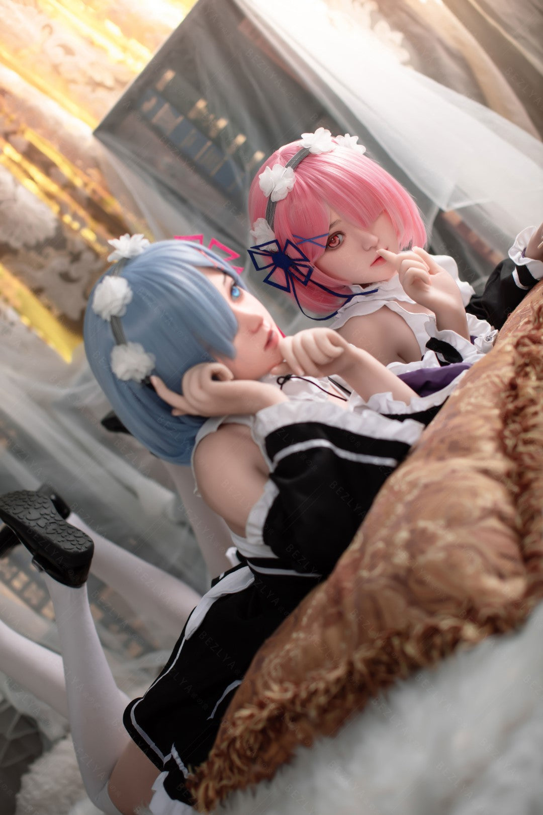 Stropp sexdukke (Bezlya Doll 149 cm D-cup 2.0 TPE+silikon)