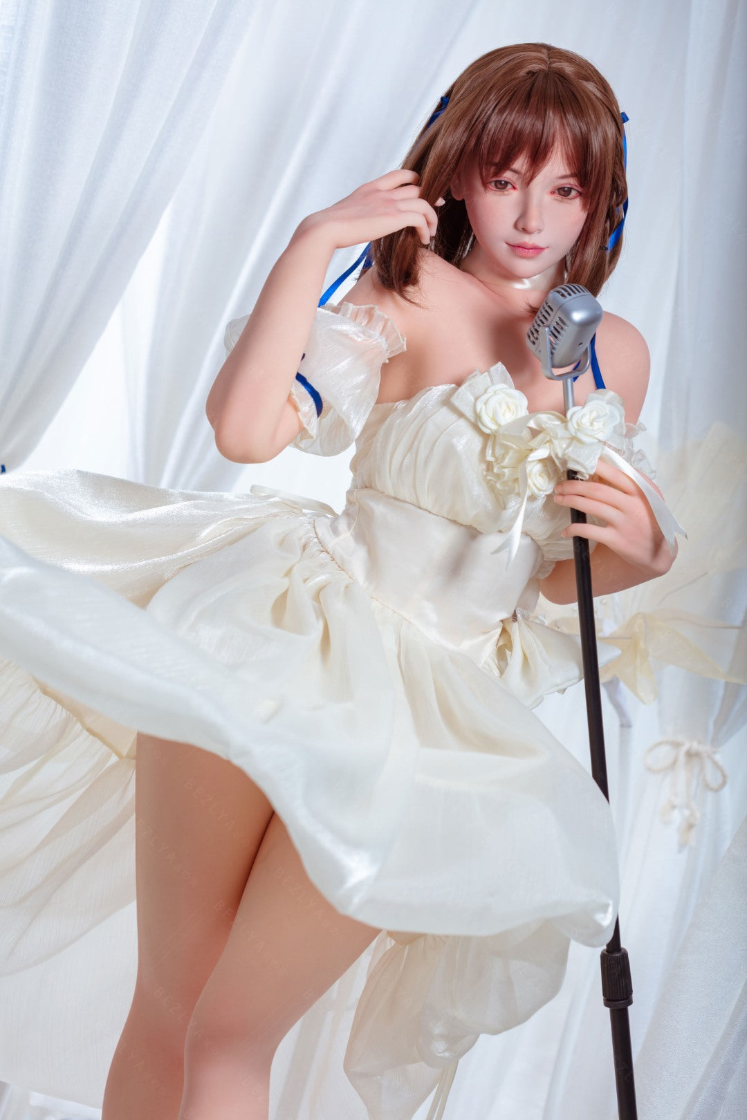 Holly sexdukke (Bezlya Doll 155cm B-cup 2.0 TPE+silikon)