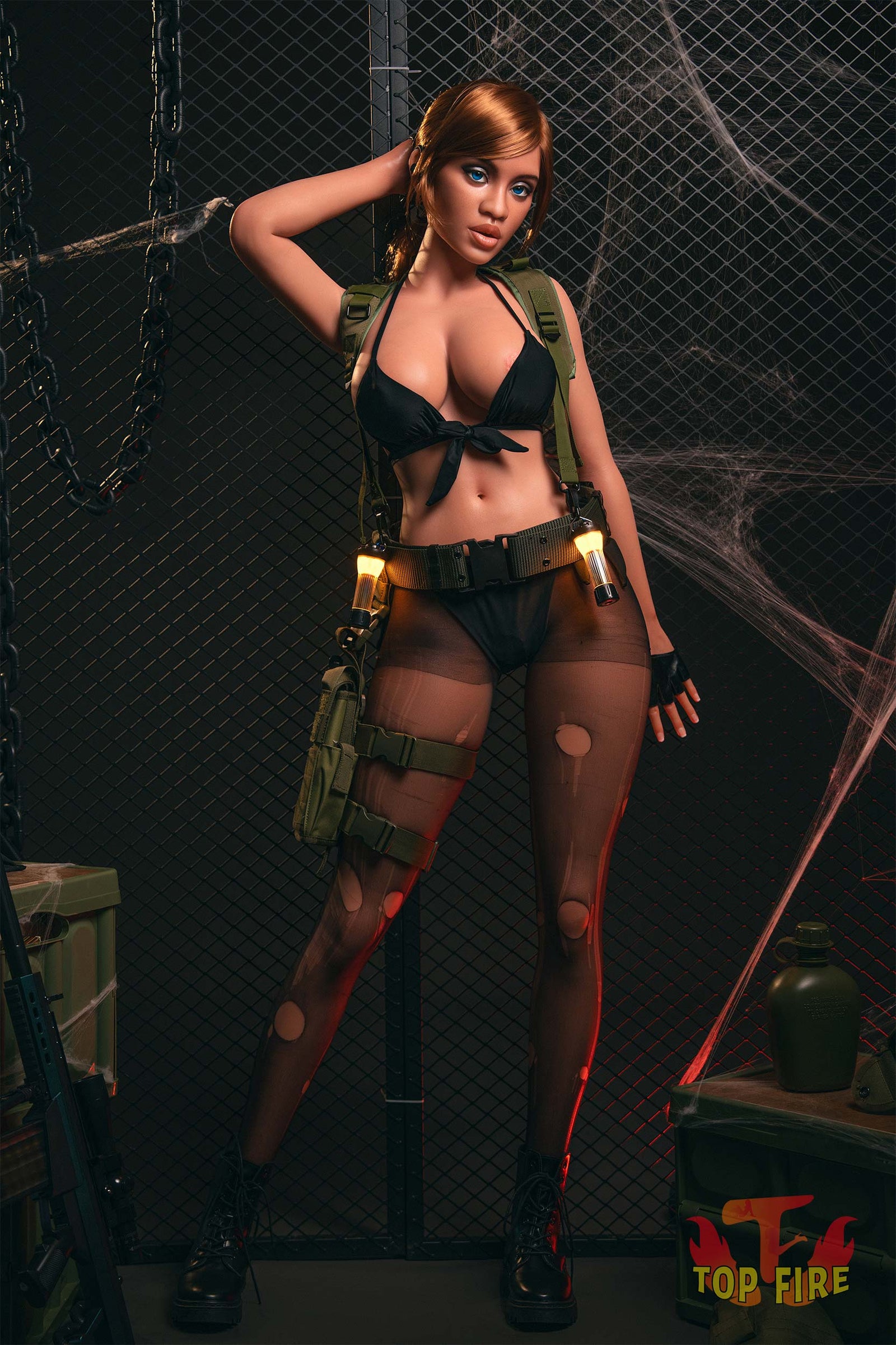 Hedy sexdukke (Top Fire Doll 163 cm G-cup T04 silikon)