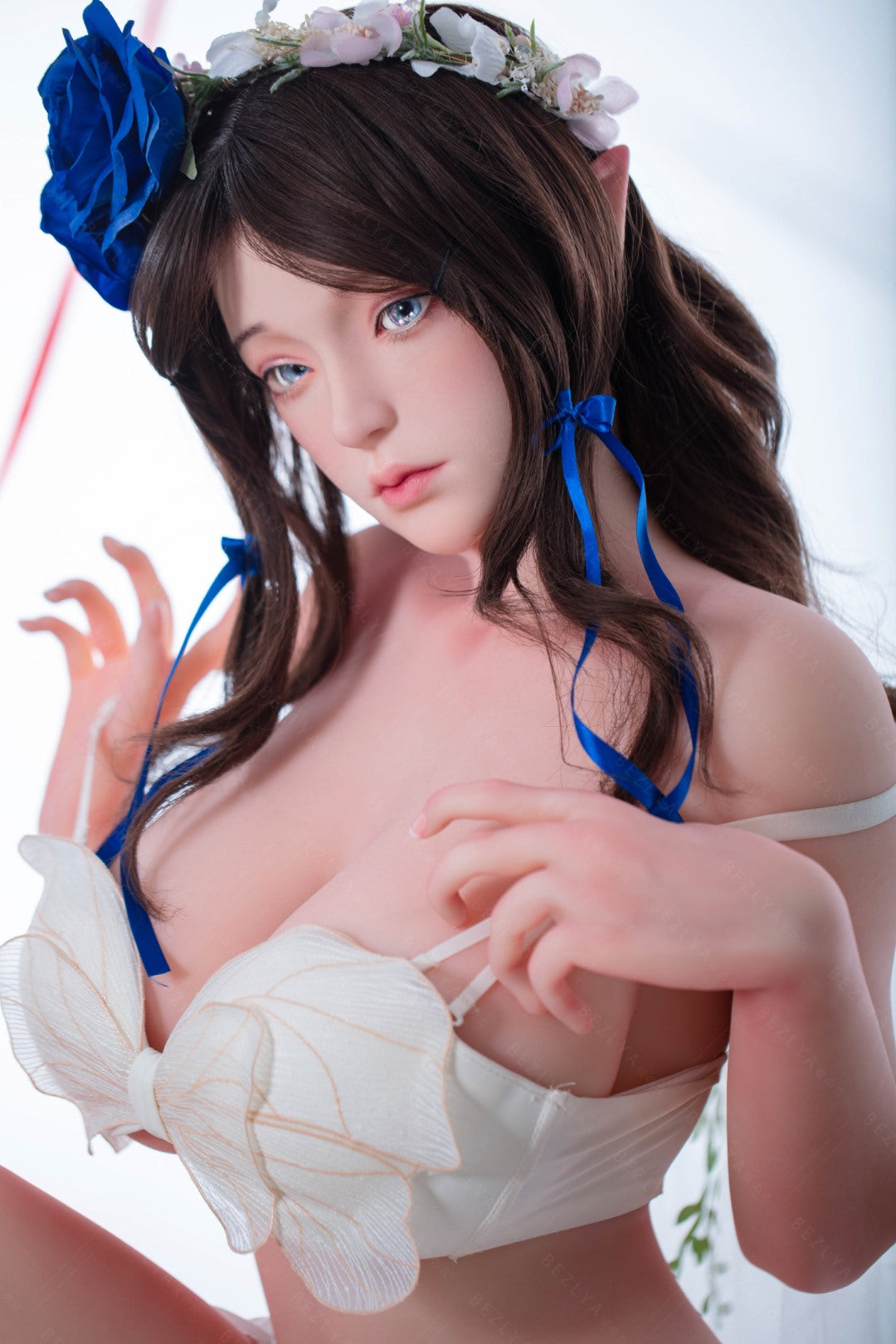 Stemorsblomst sexdukke (Bezlya Doll 155 cm F-cup 2.0 TPE+silikon)