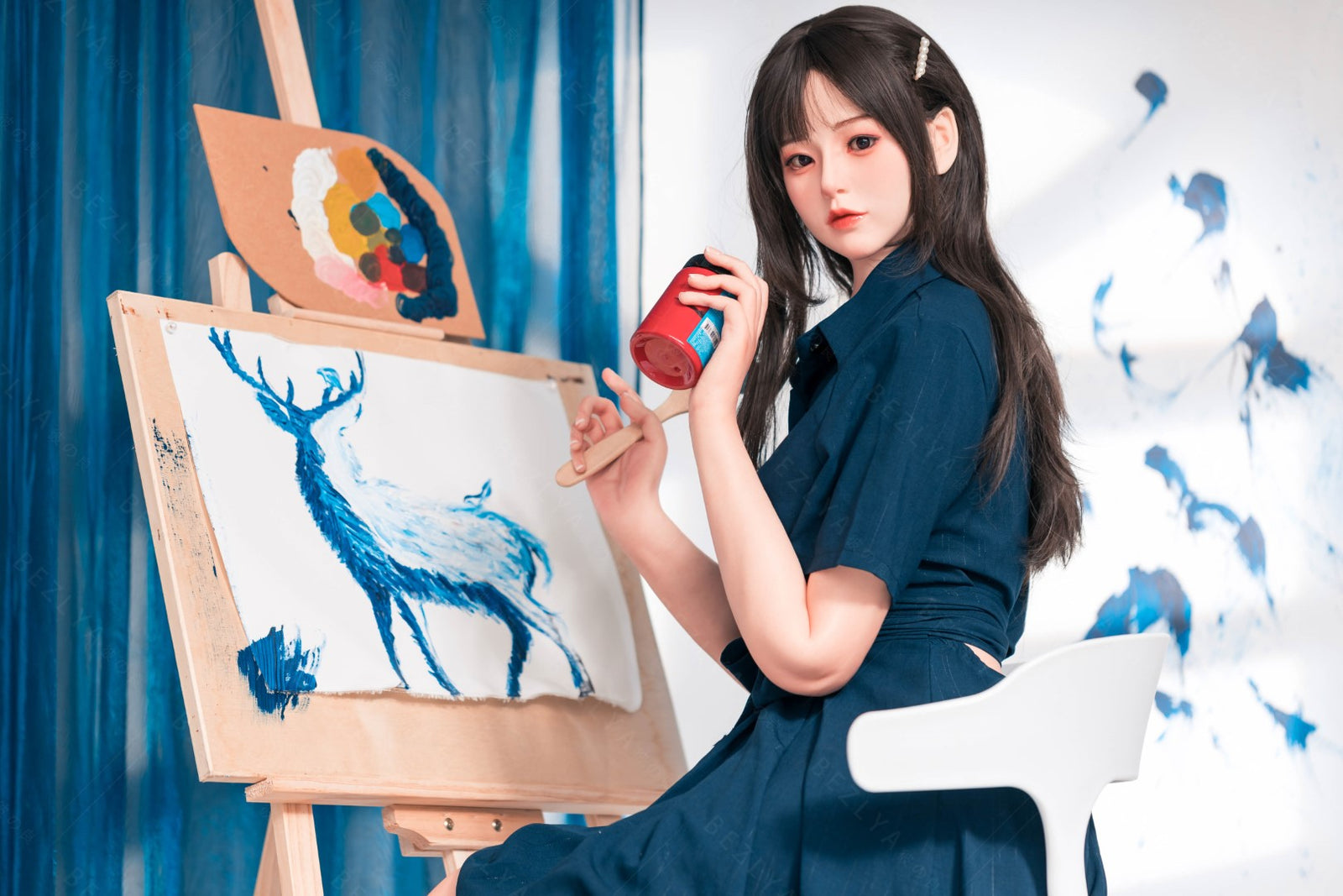 Begonia sexdukke (Bezlya Doll 162 cm C-cup 2,2U silisium)