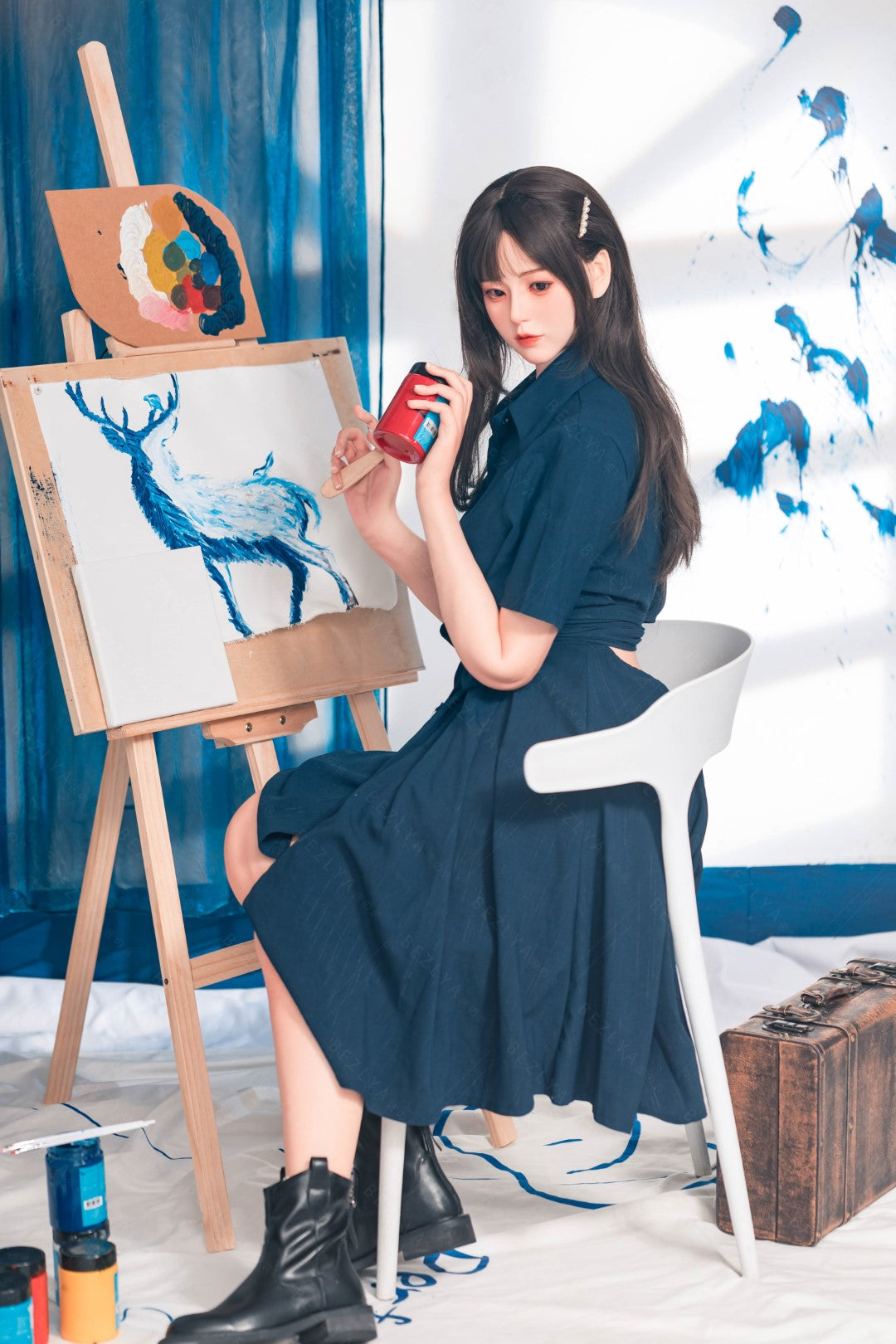 Begonia sexdukke (Bezlya Doll 162 cm C-cup 2,2U silisium)