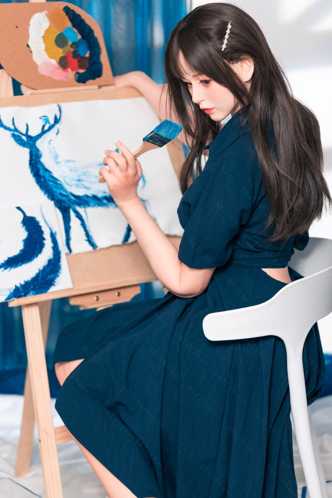 Begonia sexdukke (Bezlya Doll 162 cm C-cup 2,2U silisium)