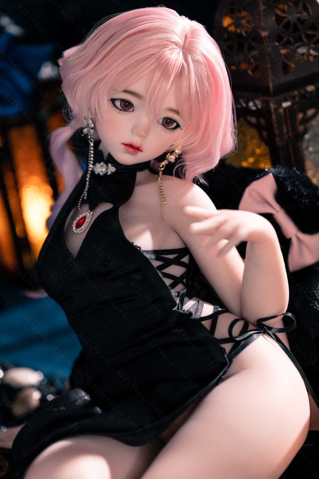 Bær sexdukke (Bezlya Doll 65 cm A-cup 2.2 Silikon)