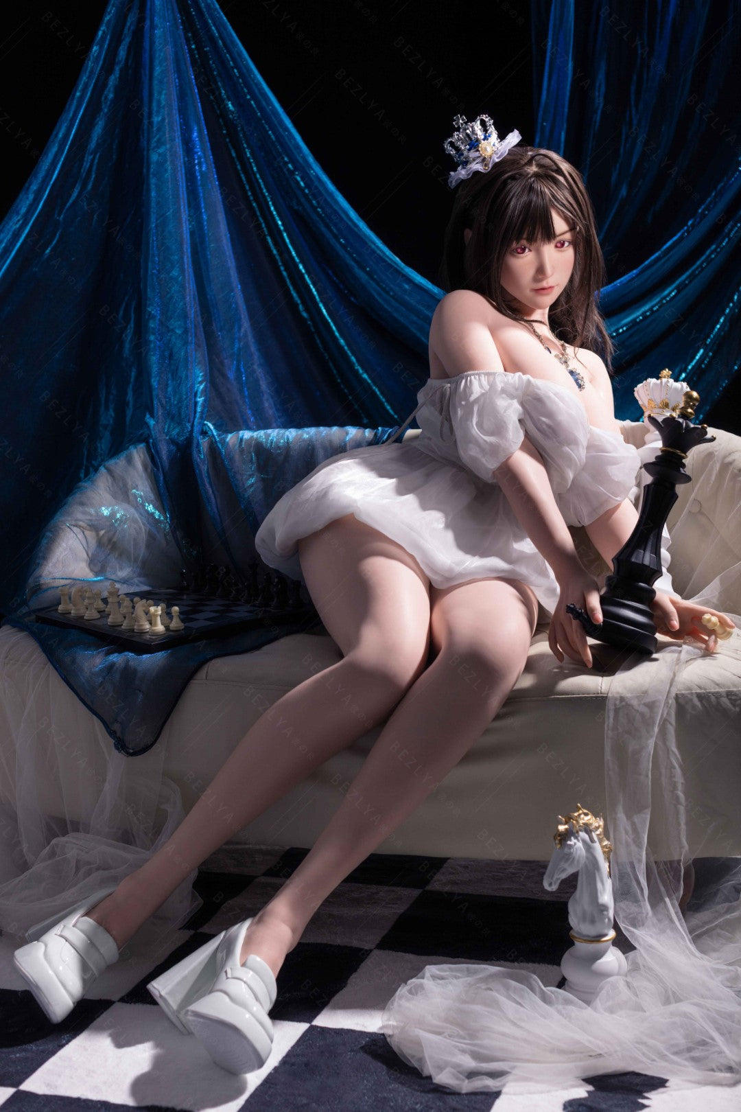 Gardenia sexdukke (Bezlya Doll 160 cm G-cup 2.2CF silikon)