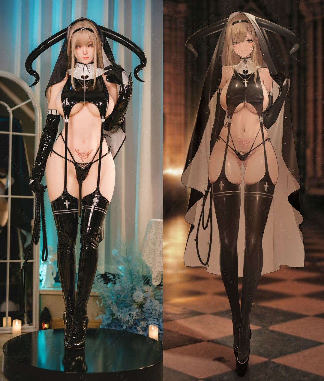 Campanula sexdukke (Bezlya Doll 155 cm F-cup 2.0 TPE+silikon)