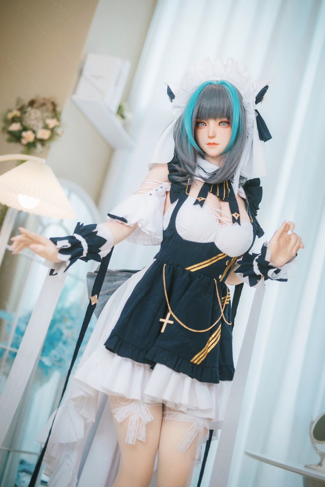 HMS Cheshire sexdukke (Bezlya Doll 155 cm E-cup 2.2CF silikon)