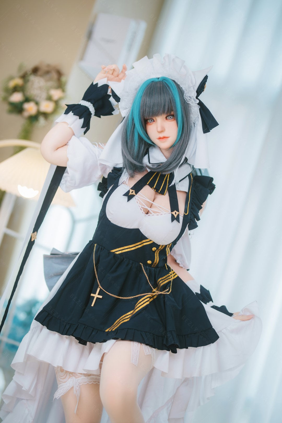 HMS Cheshire sexdukke (Bezlya Doll 155 cm E-cup 2.2CF silikon)