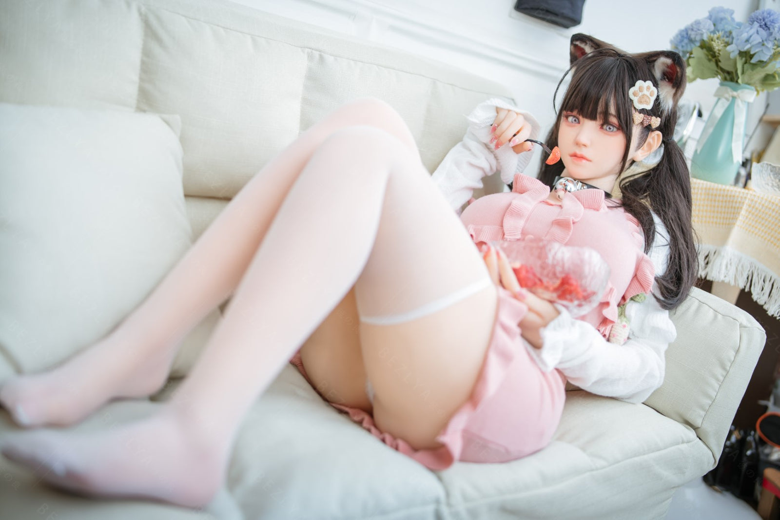 Campanula sexdukke (Bezlya Doll 155 cm F-cup 2.0 TPE+silikon)