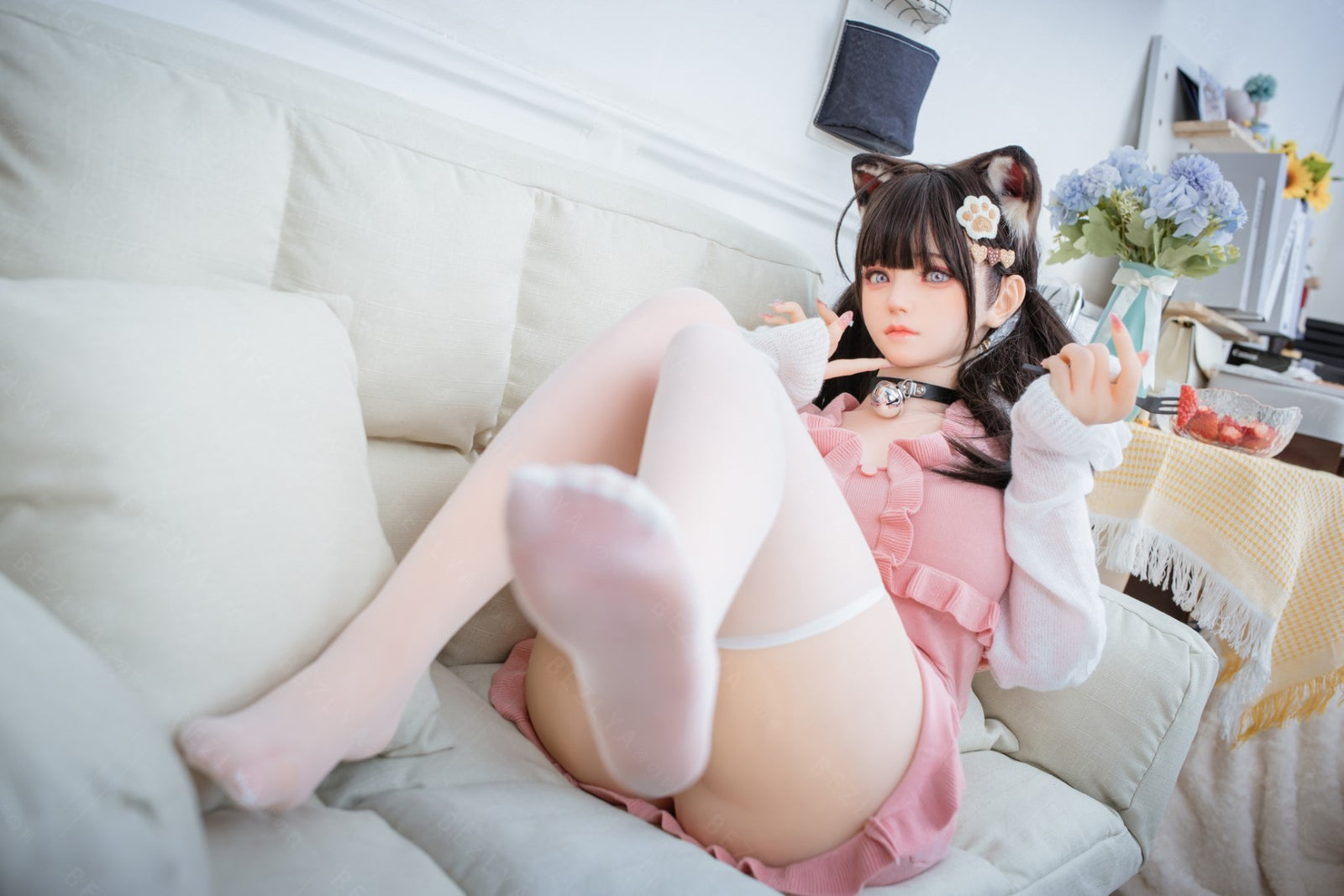 Campanula sexdukke (Bezlya Doll 155 cm F-cup 2.0 TPE+silikon)