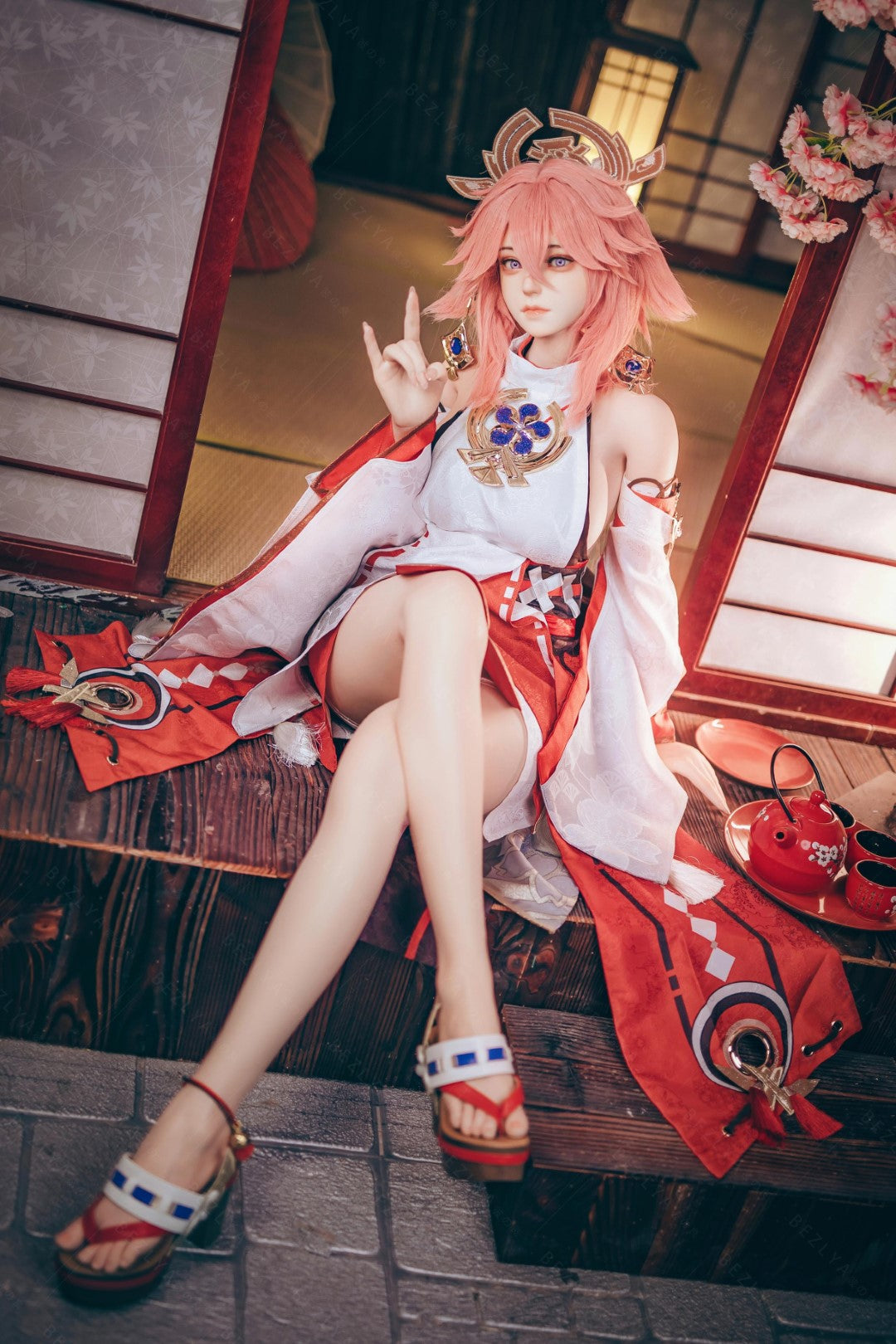 Ja Miko sexdukke (Bezlya Doll 155 cm E-cup 2.2CF silikon)