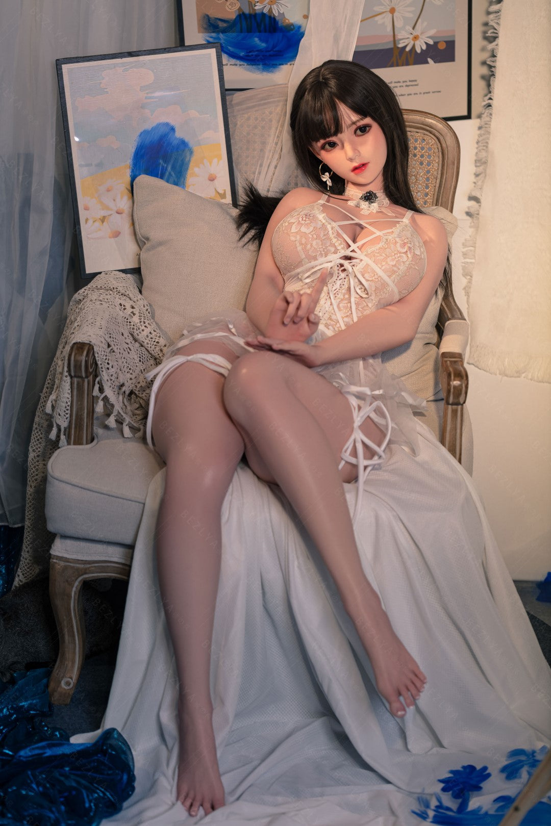 Convallaria sexdukke (Bezlya Doll 155 cm H-cup 2.1 Silikon)