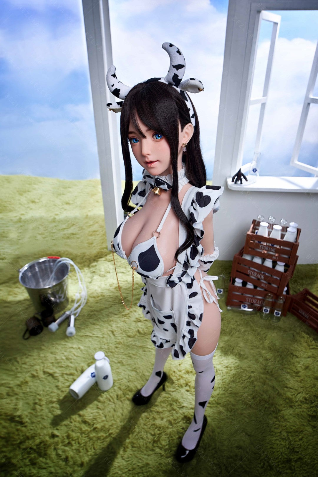 Pisum sexdukke (Bezlya Doll 145 cm F-cup 2.2CF silikon)