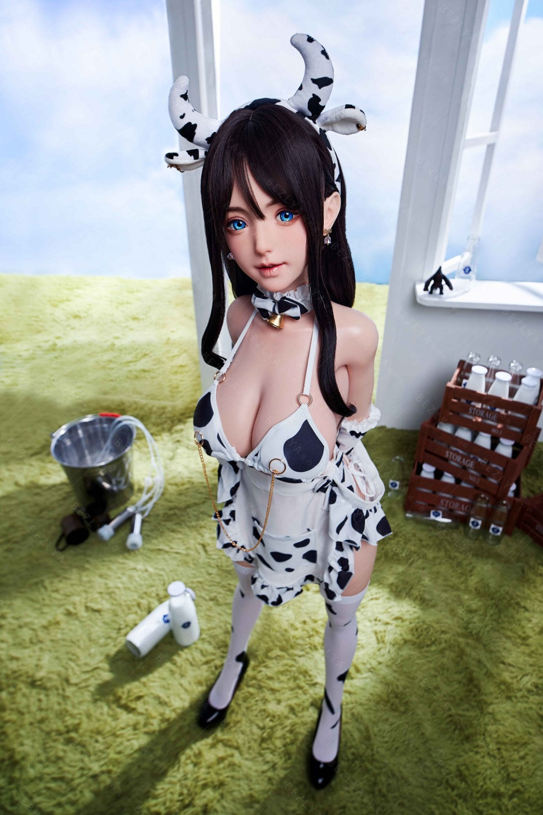 Pisum sexdukke (Bezlya Doll 145 cm F-cup 2.2CF silikon)