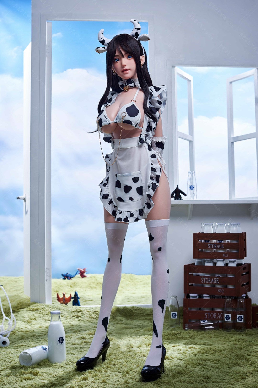 Pisum sexdukke (Bezlya Doll 145 cm F-cup 2.2CF silikon)