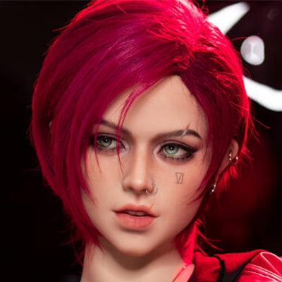 Ekstra hode (FunWest Doll TPE original)