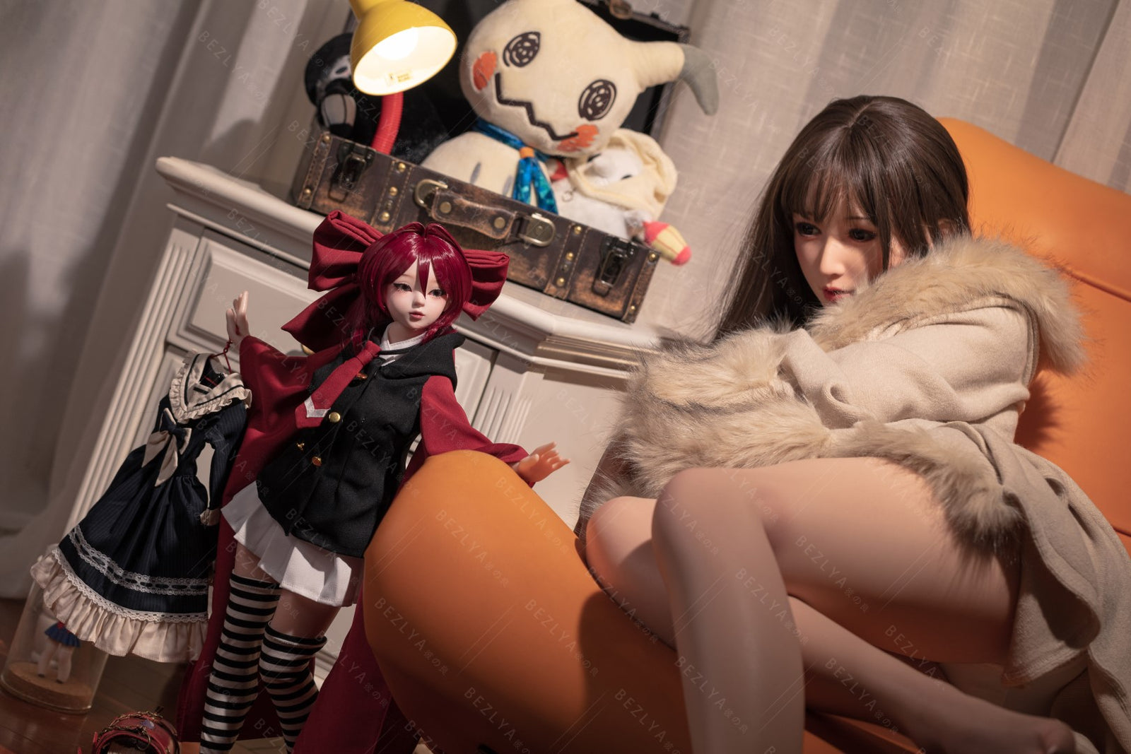 Litchi Sex doll (Bezlya Doll 60cm C-cup 2.2 silicone)