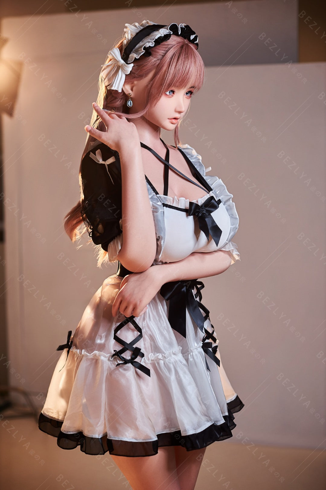 Vanilje sexdukke (Bezlya Doll 155 cm H-cup 2.1 Silikon)