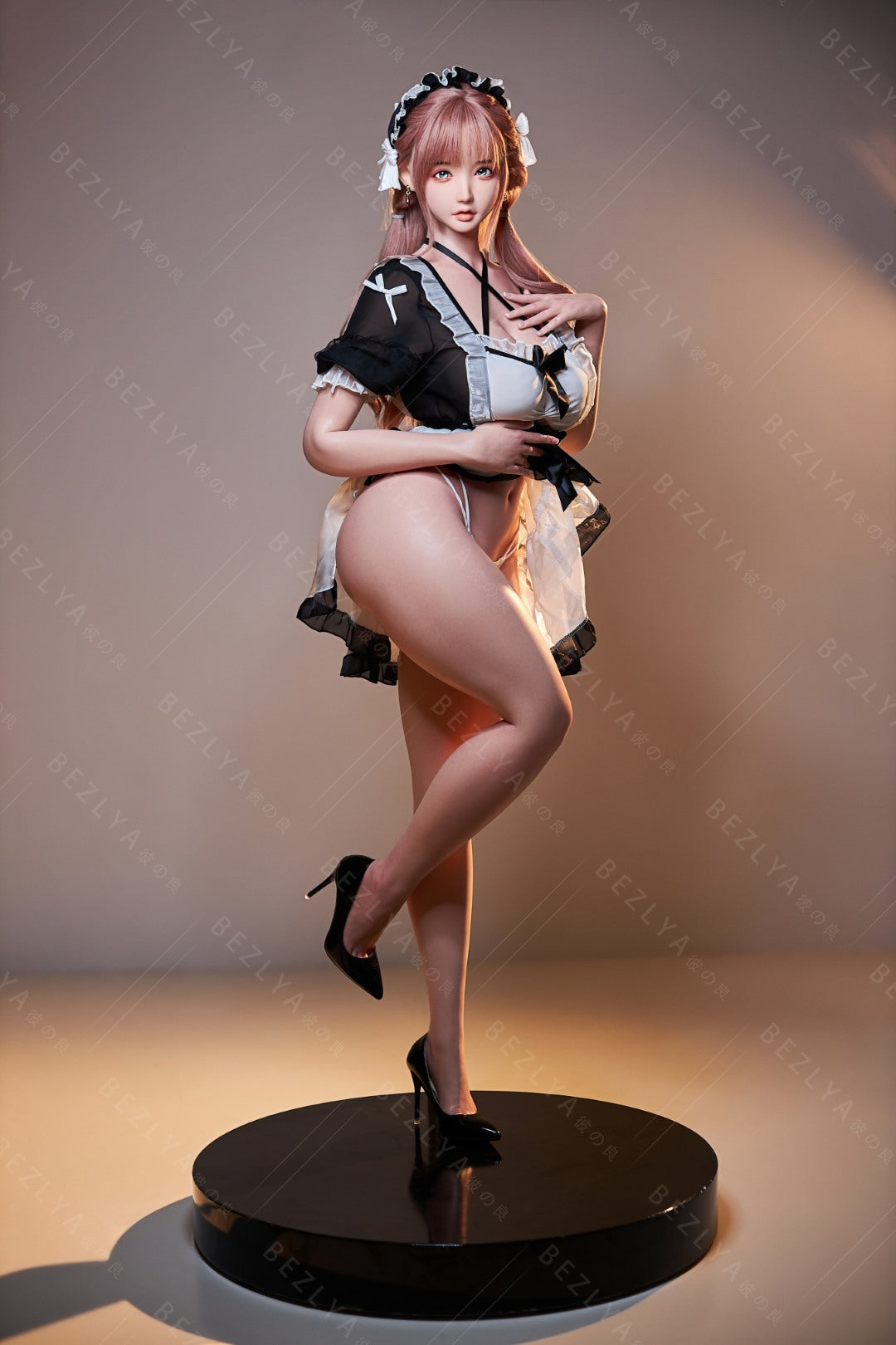 Vanilje sexdukke (Bezlya Doll 155 cm H-cup 2.1 Silikon)