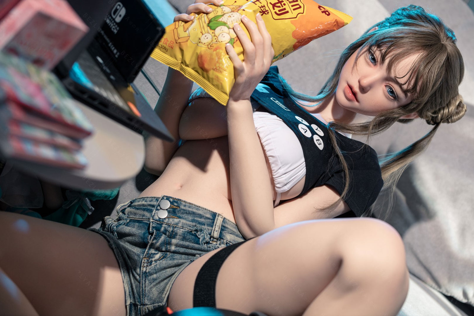 Campanula sexdukke (Bezlya Doll 155 cm E-cup 2.2CF silikon)