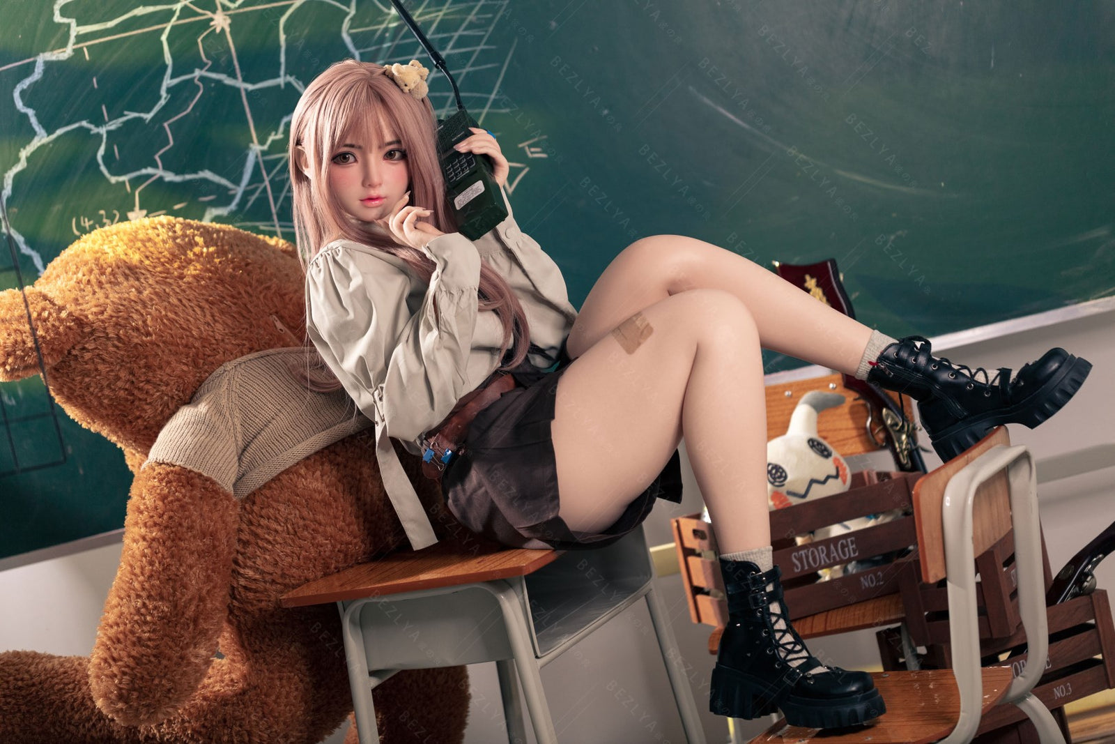 Convallaria sexdukke (Bezlya Doll 155 cm B-cup 2.1 Silikon)