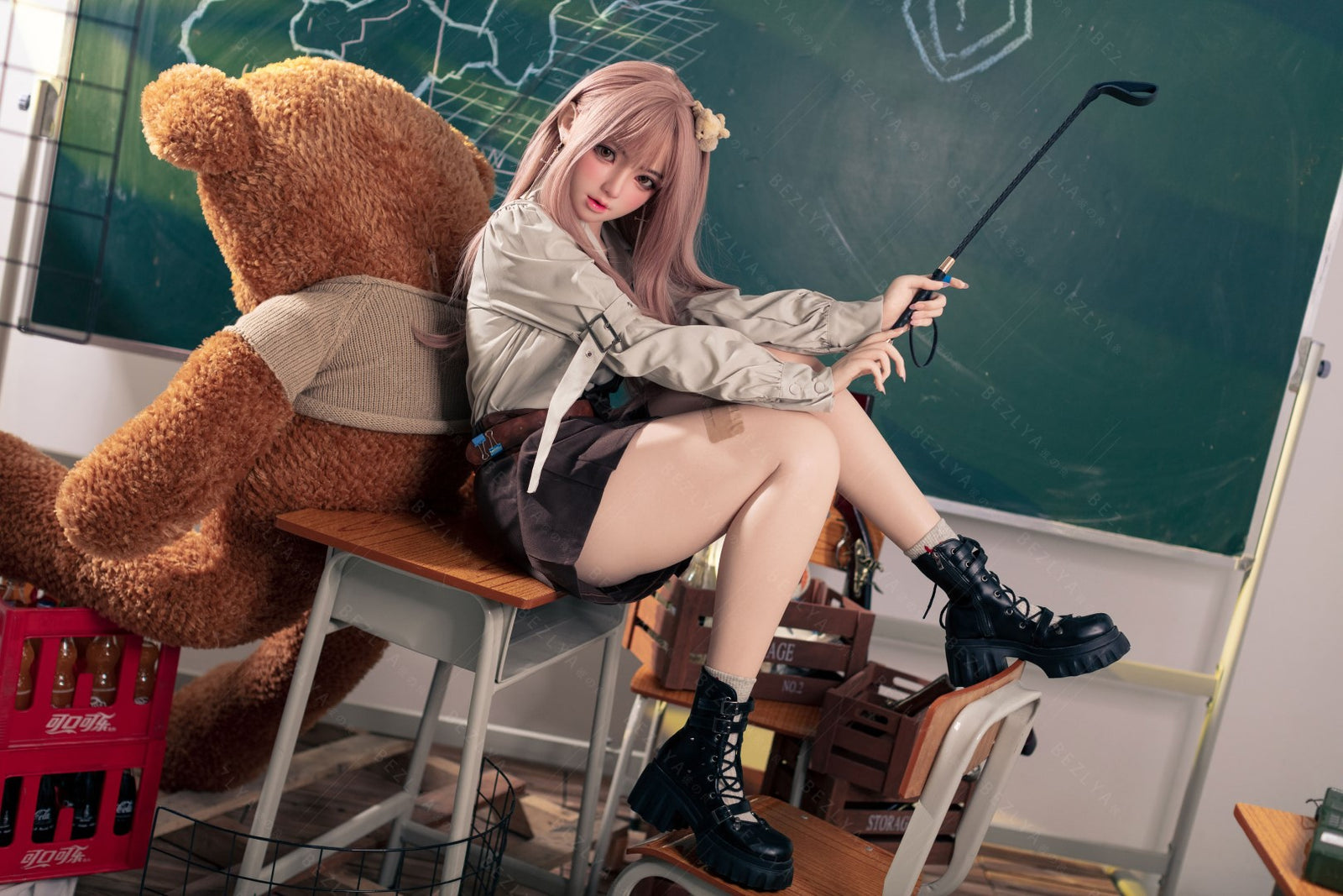 Convallaria sexdukke (Bezlya Doll 155 cm B-cup 2.1 Silikon)