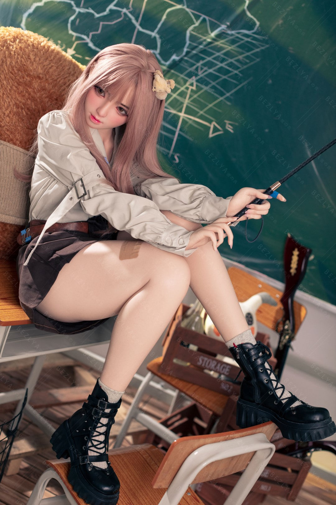 Convallaria sexdukke (Bezlya Doll 155 cm B-cup 2.1 Silikon)