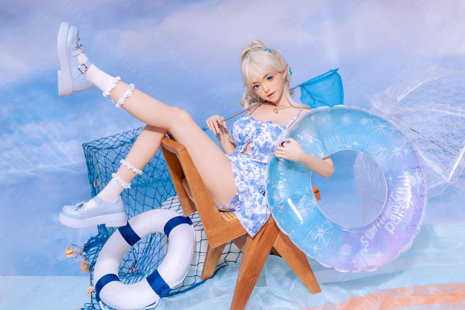 Pisum sexdukke (Bezlya Doll 149 cm D-cup 2.1 Silikon)