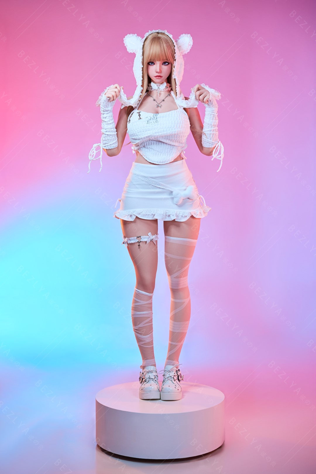 Calla sexdukke (Bezlya Doll 155cm e-cup 2.2CF silikon)