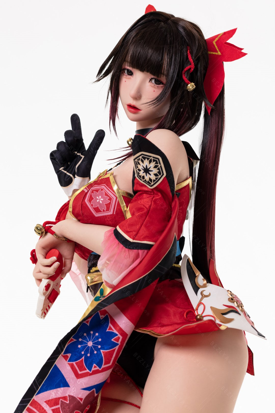 Glitrende sexdukke (Bezlya Doll 155 cm E-cup 2.2CF silikon)