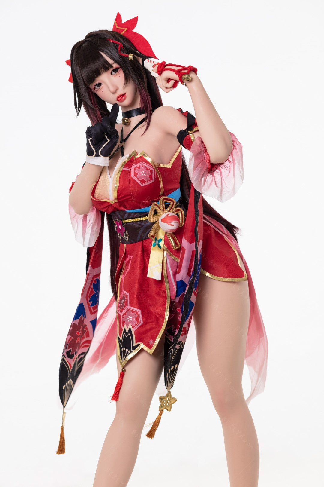 Glitrende sexdukke (Bezlya Doll 155 cm E-cup 2.2CF silikon)