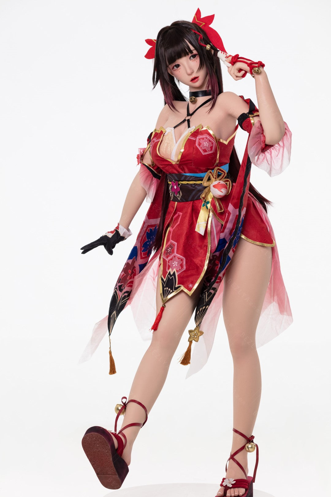 Glitrende sexdukke (Bezlya Doll 155 cm E-cup 2.2CF silikon)