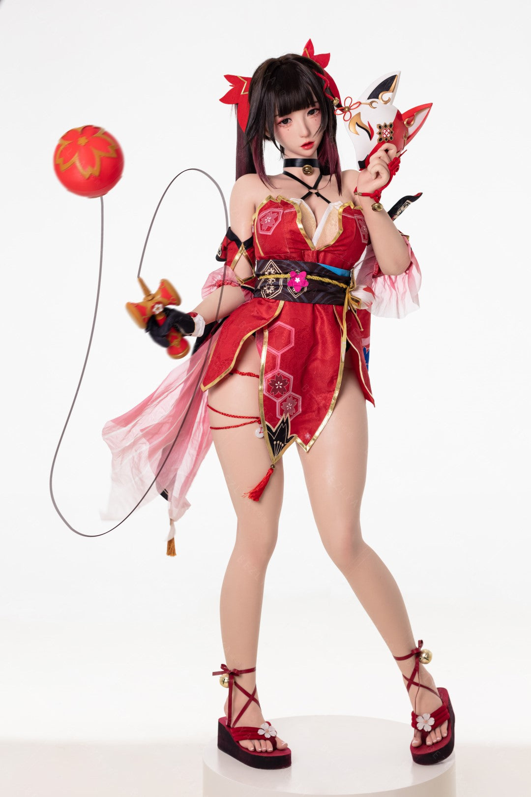 Glitrende sexdukke (Bezlya Doll 155 cm E-cup 2.2CF silikon)