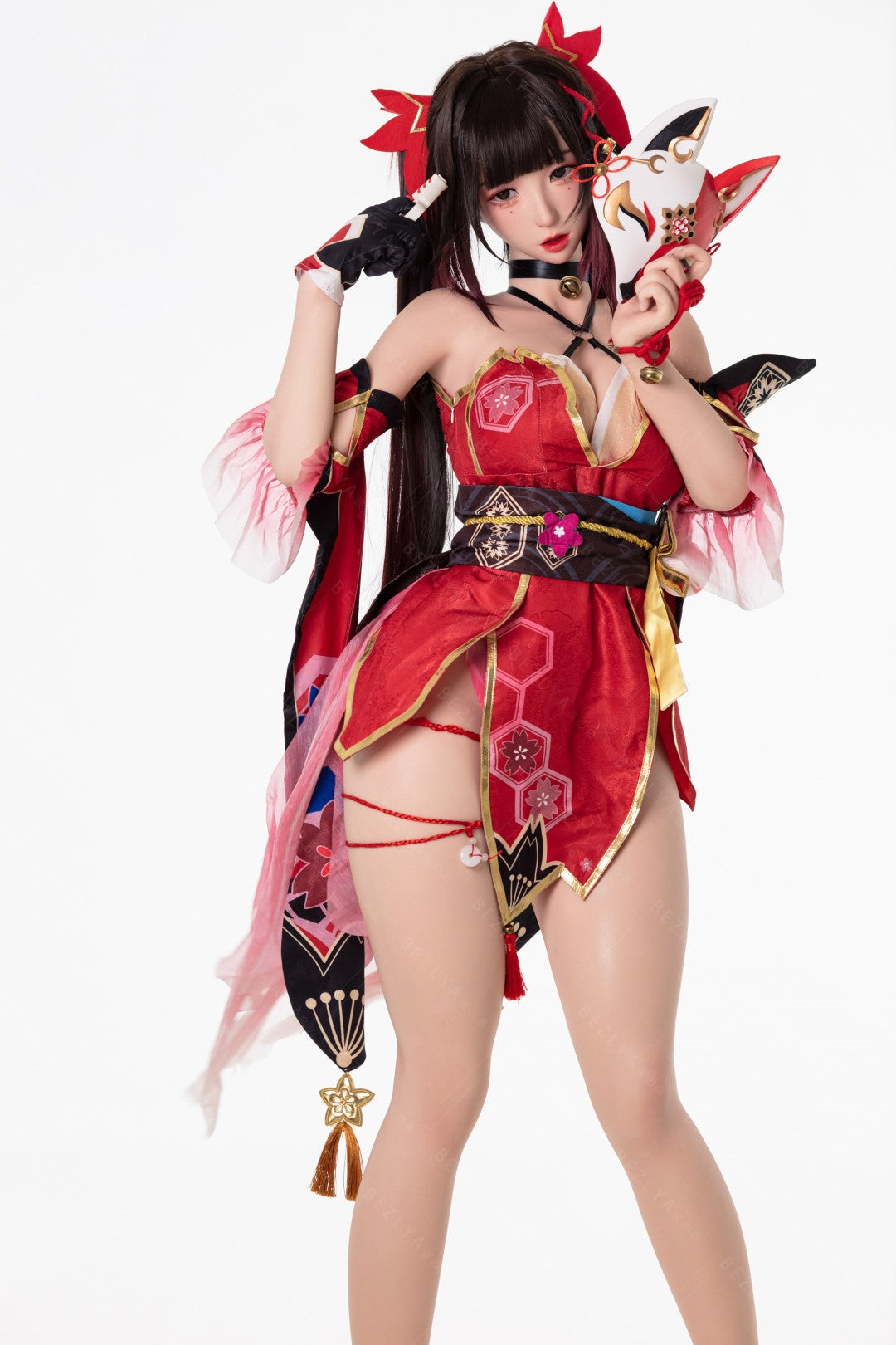 Glitrende sexdukke (Bezlya Doll 155 cm E-cup 2.2CF silikon)