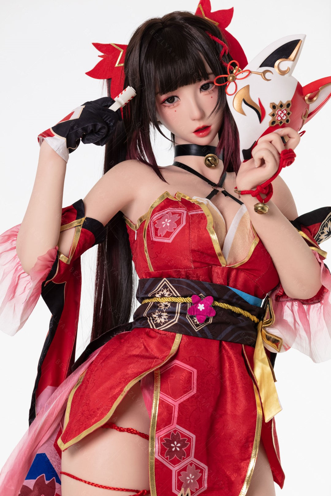 Glitrende sexdukke (Bezlya Doll 155 cm E-cup 2.2CF silikon)