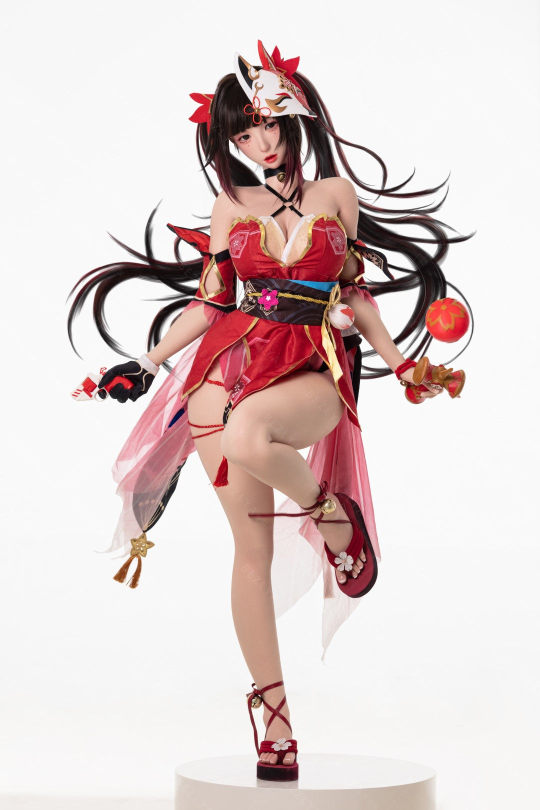 Glitrende sexdukke (Bezlya Doll 155 cm E-cup 2.2CF silikon)