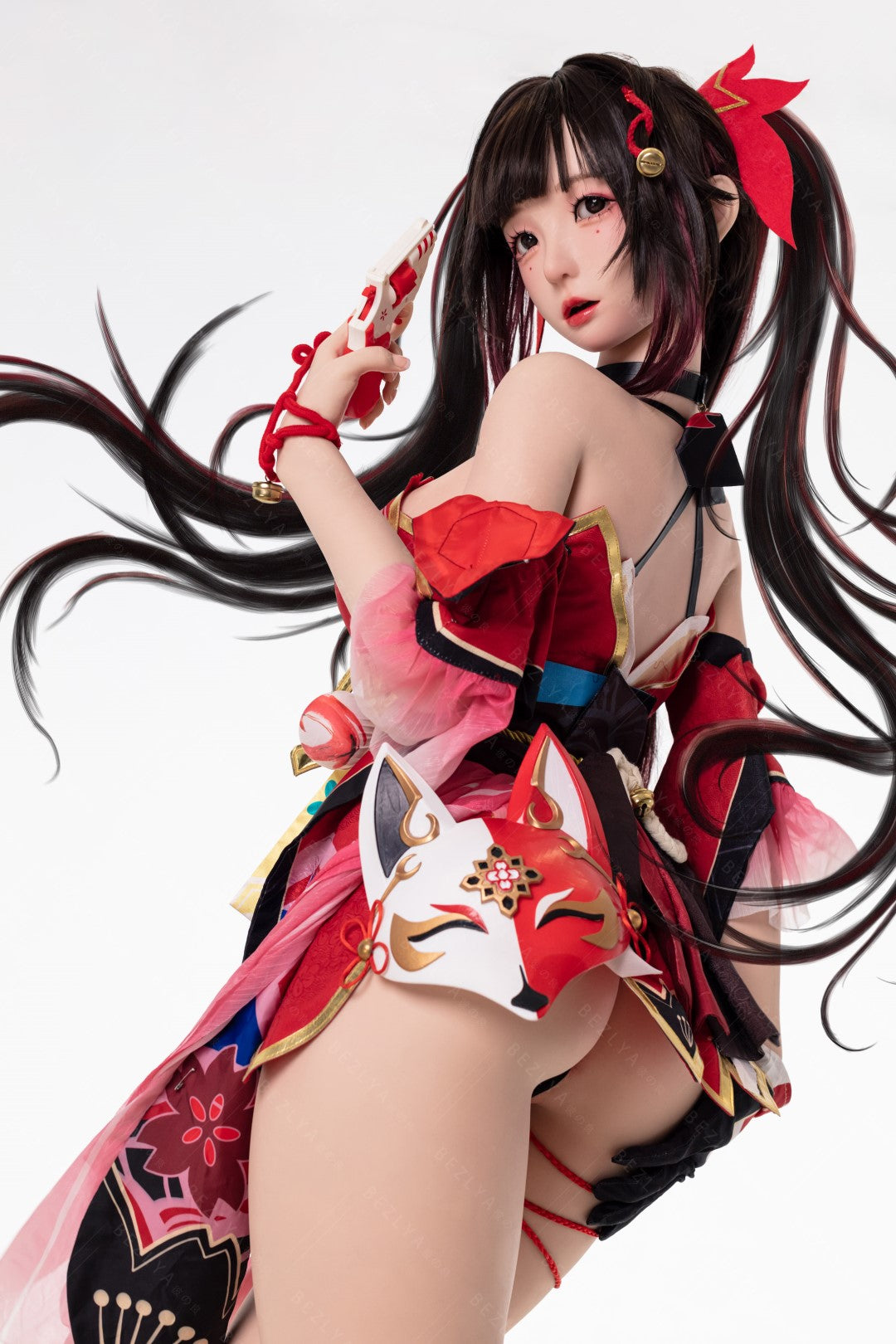 Glitrende sexdukke (Bezlya Doll 155 cm E-cup 2.2CF silikon)