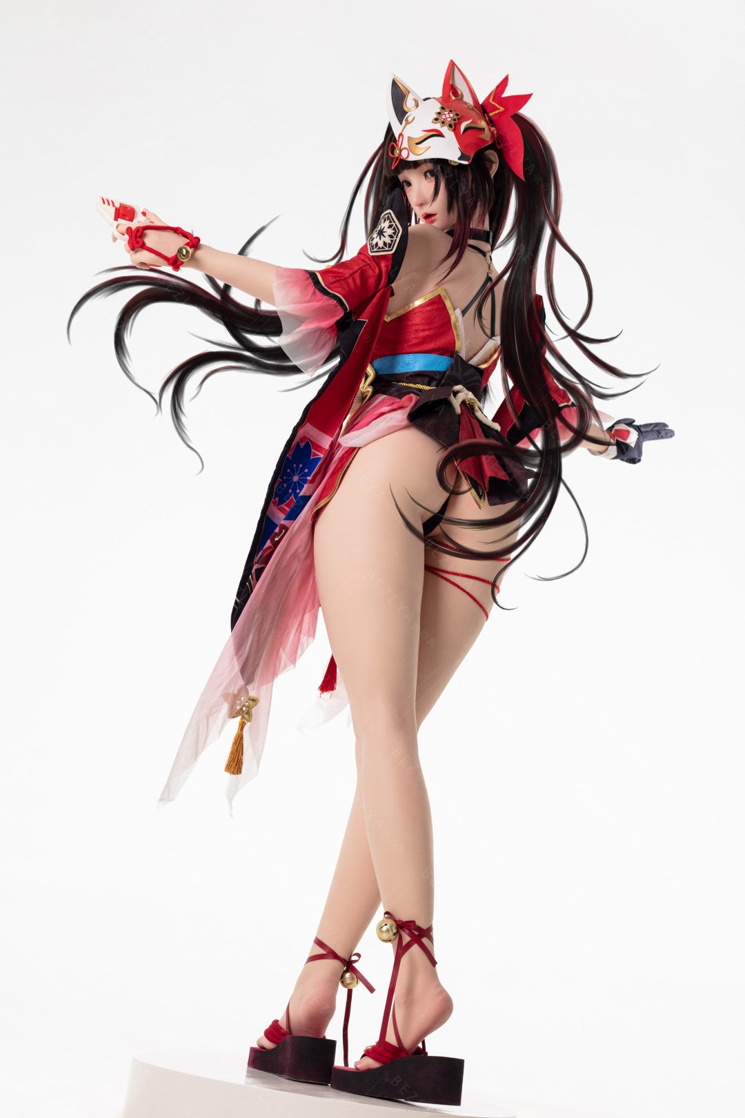 Glitrende sexdukke (Bezlya Doll 155 cm E-cup 2.2CF silikon)