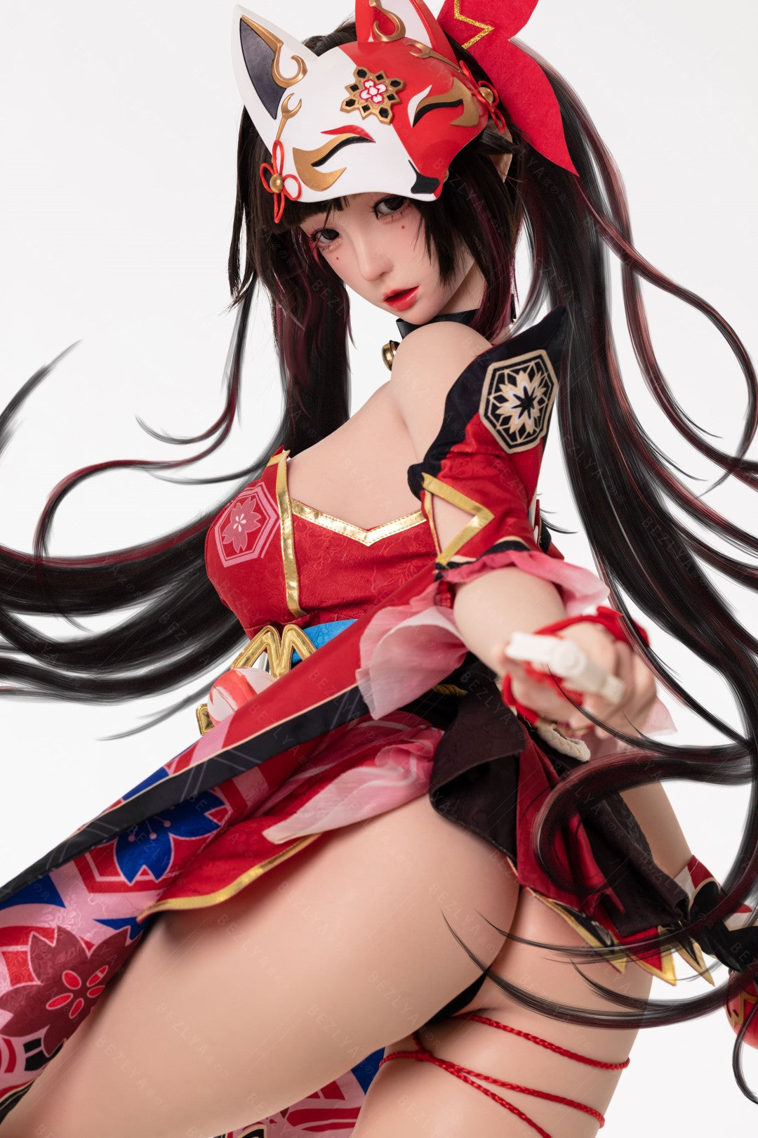 Glitrende sexdukke (Bezlya Doll 155 cm E-cup 2.2CF silikon)