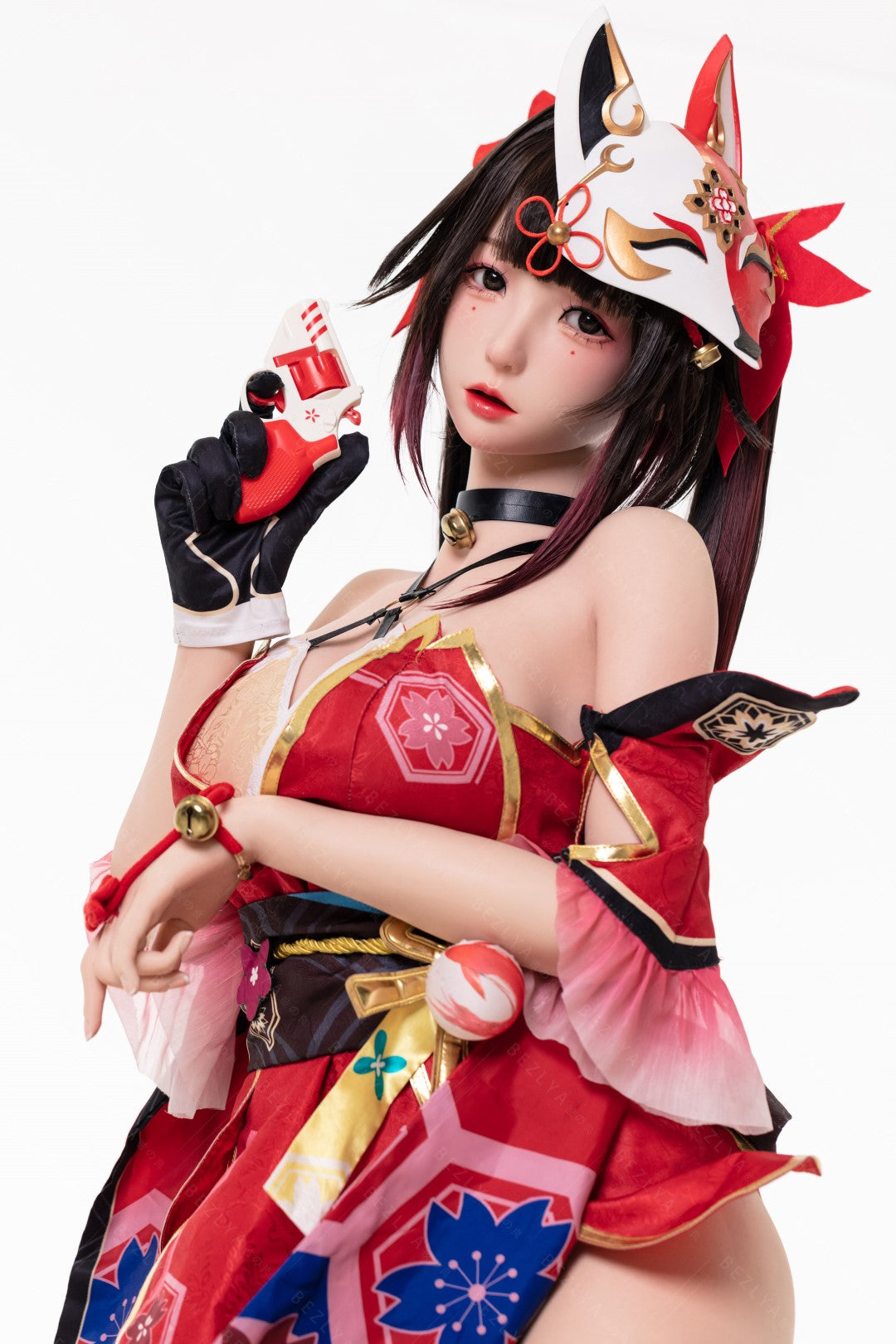 Glitrende sexdukke (Bezlya Doll 155 cm E-cup 2.2CF silikon)