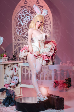 Calla sexdukke (Bezlya Doll 155cm e-cup 2.2CF silikon)