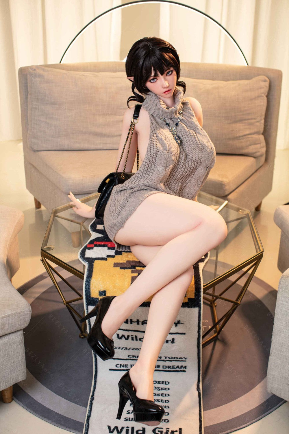 Calla sexdukke (Bezlya Doll 155 cm F-cup 2.0 TPE+silikon)