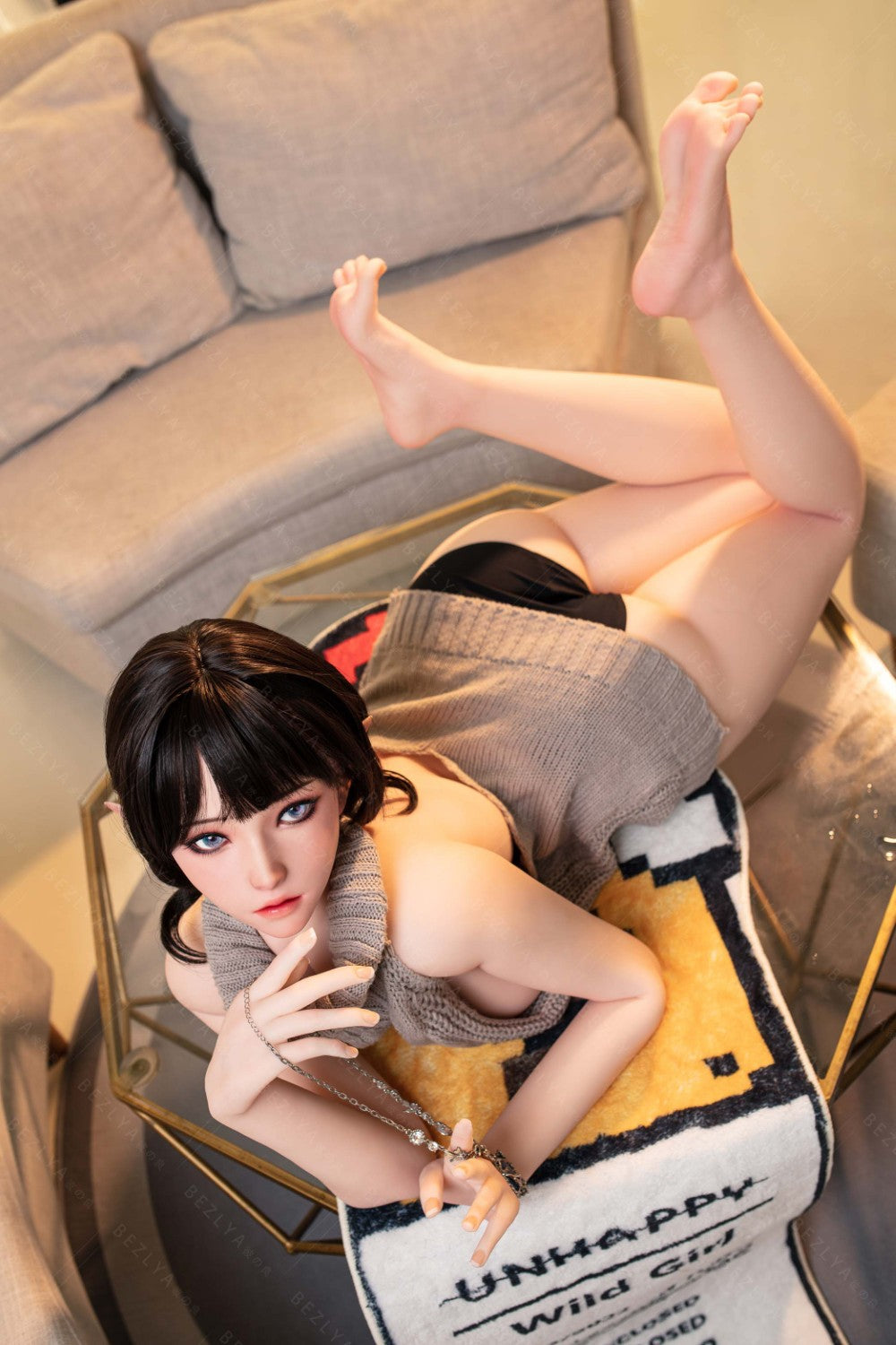 Calla sexdukke (Bezlya Doll 155 cm F-cup 2.0 TPE+silikon)